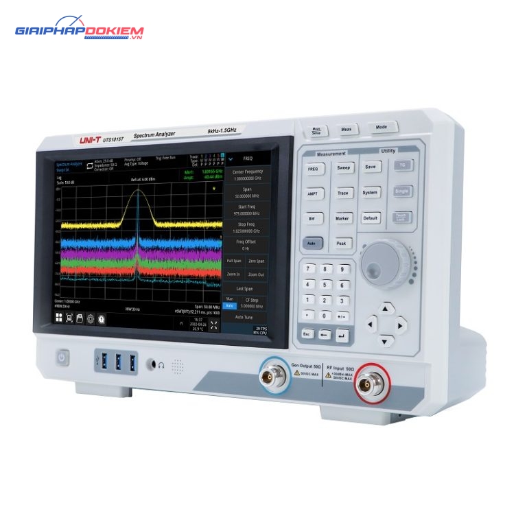 Máy phân tích phổ Uni-T UTS1015T (9kHz-1.5GHz) 1 Máy phân tích phổ Uni-T UTS1015T (9kHz-1.5GHz)