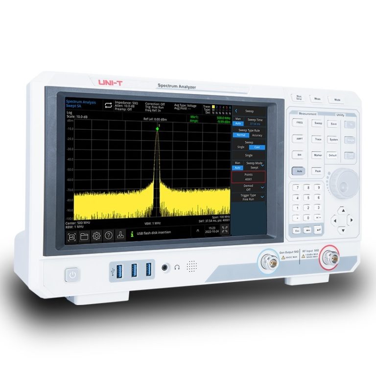 Máy phân tích phổ Uni-T UTS3032T+(9kHz-3.2GHz) 1 Máy phân tích phổ Uni-T UTS3032T+(9kHz-3.2GHz)