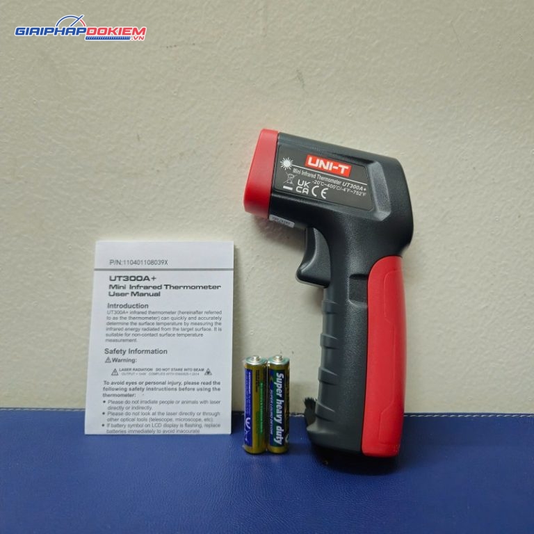 Máy đo nhiệt độ hồng ngoại Uni-T UT300A+ (400°C) 2 Máy đo nhiệt độ hồng ngoại Uni-T UT300A+ (400°C) - Ảnh 2