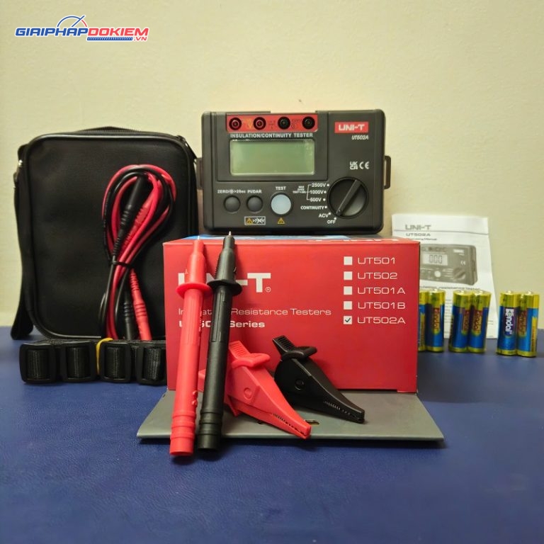 Máy đo điện trở cách điện Uni-T UT502A (2.5kV;20GΩ) 3 Máy đo điện trở cách điện Uni-T UT502A (2.5kV;20GΩ) - Ảnh 3
