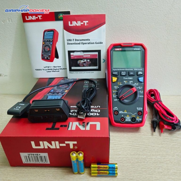 Đồng hồ vạn năng đo biến tần Uni-T UT61E+ (1000V/20A) 3 Đồng hồ vạn năng đo biến tần Uni-T UT61E+ (1000V/20A) - Ảnh 3