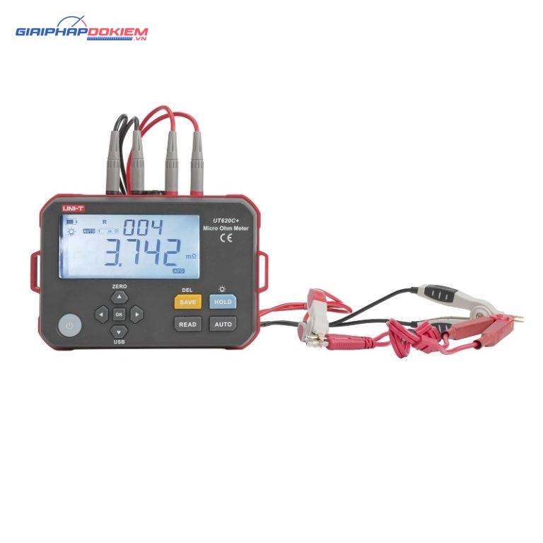 Máy đo Micro Ohm Uni-T UT620C+ (0.001mΩ-300kΩ) 2 Máy đo Micro Ohm Uni-T UT620C+ (0.001mΩ-300kΩ) - Ảnh 2