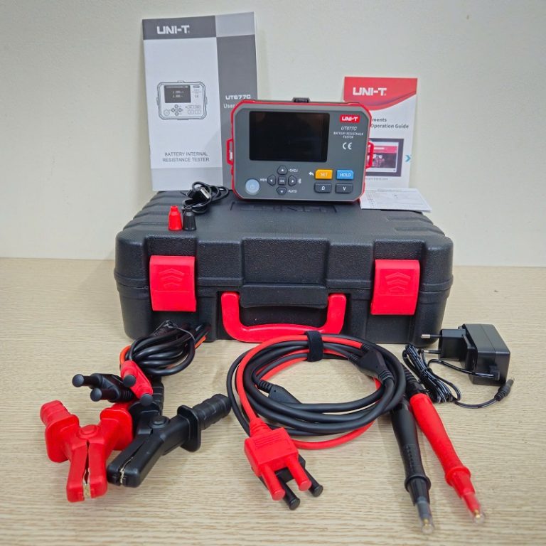 Máy đo nội trở ắc quy Uni-T UT677C (0mΩ-3mΩ; 120V) 4 Máy đo nội trở ắc quy Uni-T UT677C (0mΩ-3mΩ; 120V) - Ảnh 4