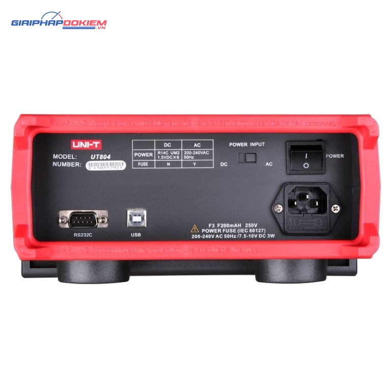 Đồng hồ vạn năng để bàn Uni-T UT804 (0.025%) 2 Đồng hồ vạn năng để bàn Uni-T UT804 (0.025%) - Ảnh 2