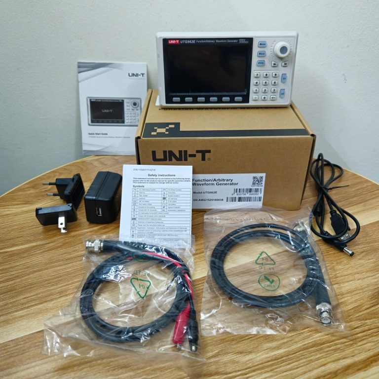 Máy phát xung Uni-T UTG962E (60MHz/2CH) 3 Máy phát xung Uni-T UTG962E (60MHz/2CH) - Ảnh 3