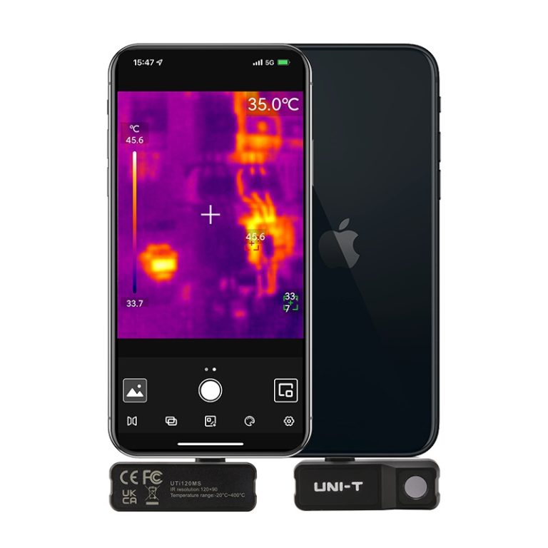 Camera nhiệt Uni-T UTi120MS (IOS;USB Lightning) 3 Camera nhiệt Uni-T UTi120MS (IOS;USB Lightning) - Ảnh 3