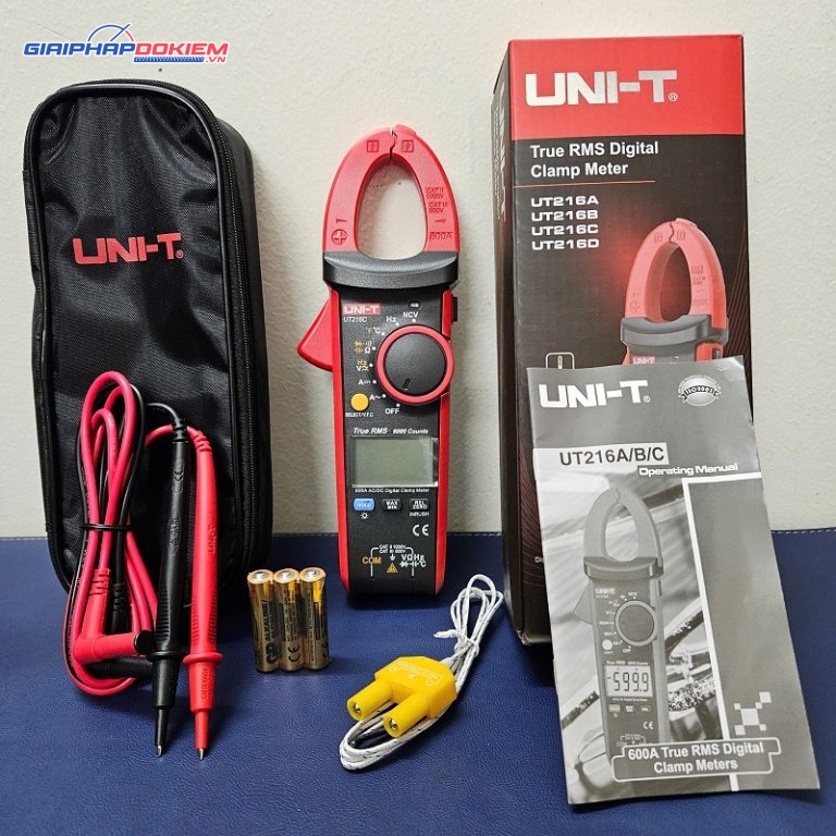 Ampe kìm Uni-T UT216C (AC;DC;600A) 3 Ampe kìm Uni-T UT216C (AC;DC;600A) - Ảnh 3