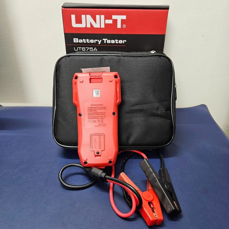 Máy kiểm tra ắc quy, pin tích hợp máy in Uni-T UT675A 2 Máy kiểm tra ắc quy, pin tích hợp máy in Uni-T UT675A - Ảnh 2