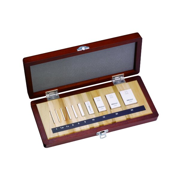 Bộ Căn Mẫu 10 miếng Ceramic Hệ Mét Cấp 2 Mitutoyo 516-392-10 2 Bộ Căn Mẫu 10 miếng Ceramic Hệ Mét Cấp 2 Mitutoyo 516-392-10