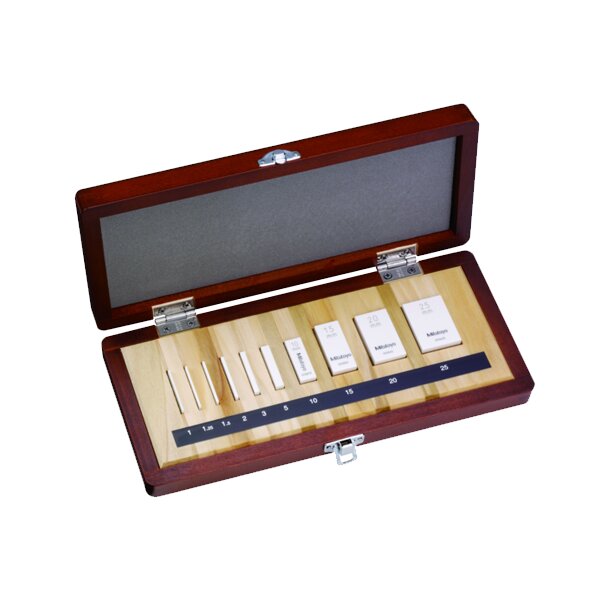Bộ Căn Mẫu Ceramic Hệ Inch 10 Miếng Cấp 2 Mitutoyo 516-320-11 2 Bộ Căn Mẫu Ceramic Hệ Inch 10 Miếng Cấp 2 Mitutoyo 516-320-11