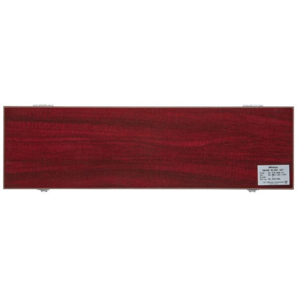 Bộ Căn Mẫu Thép 122 Miếng Cấp 1 Mitutoyo 516-598-10 4 Bộ Căn Mẫu Thép 122 Miếng Cấp 1 Mitutoyo 516-598-10 - Ảnh 2
