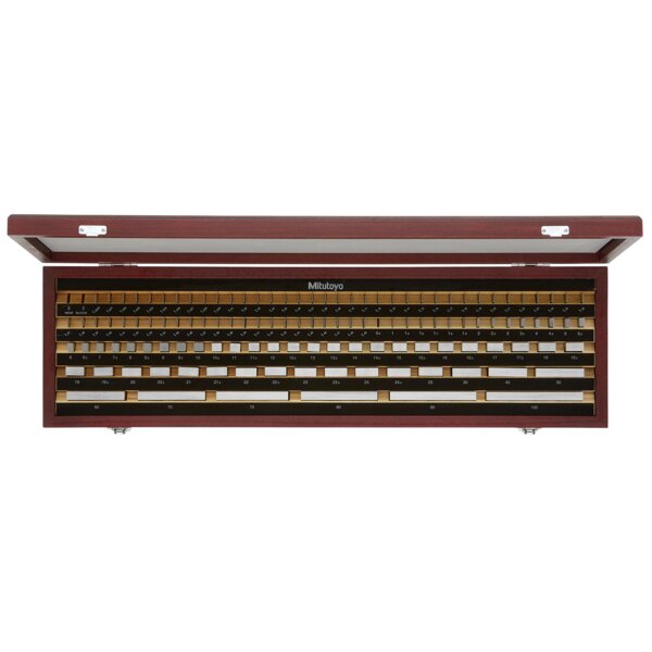 Bộ Căn Mẫu Thép 122 Miếng Cấp 1 Mitutoyo 516-598-10 3 Bộ Căn Mẫu Thép 122 Miếng Cấp 1 Mitutoyo 516-598-10