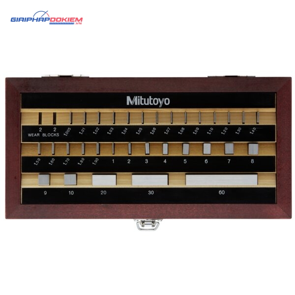 Bộ Căn Mẫu Thép 32 Miếng Cấp 1 Mitutoyo 516-967-10 2 Bộ Căn Mẫu Thép 32 Miếng Cấp 1 Mitutoyo 516-967-10