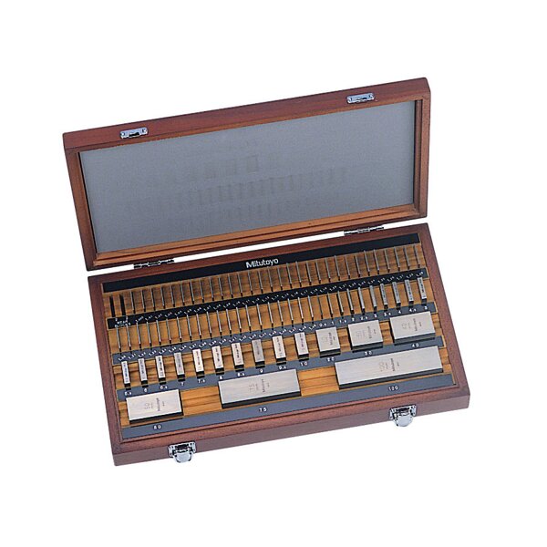 Bộ Căn Mẫu Thép Mét 76 Khối Cấp 0 Mitutoyo 516-450-16 2 Bộ Căn Mẫu Thép Mét 76 Khối Cấp 0 Mitutoyo 516-450-16