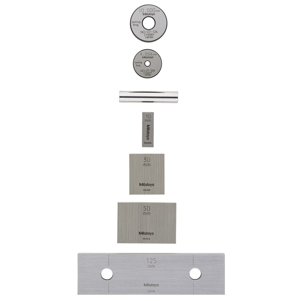 Bộ Căn Mẫu Thép Inch Mét 4 Khối Cấp 2 Mitutoyo 516-527-10 5 Bộ Căn Mẫu Thép Inch Mét 4 Khối Cấp 2 Mitutoyo 516-527-10 - Ảnh 2