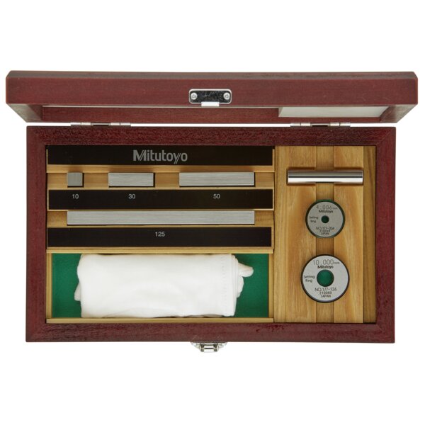 Bộ Căn Mẫu Thép Inch Mét 4 Khối Cấp 2 Mitutoyo 516-527-10 4 Bộ Căn Mẫu Thép Inch Mét 4 Khối Cấp 2 Mitutoyo 516-527-10