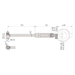 bo dong ho do lo trong tiep xuc 2 diem 1 4 2 5 0 0001 mitutoyo 511 752 20 1