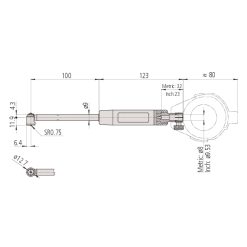bo dong ho do lo trong tiep xuc 2 diem 250 400 0 001mm mitutoyo 511 726 20 2