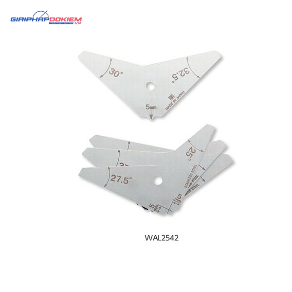 Bộ kiểm tra góc mối hàn WAL2542 4 Bộ kiểm tra góc mối hàn WAL2542