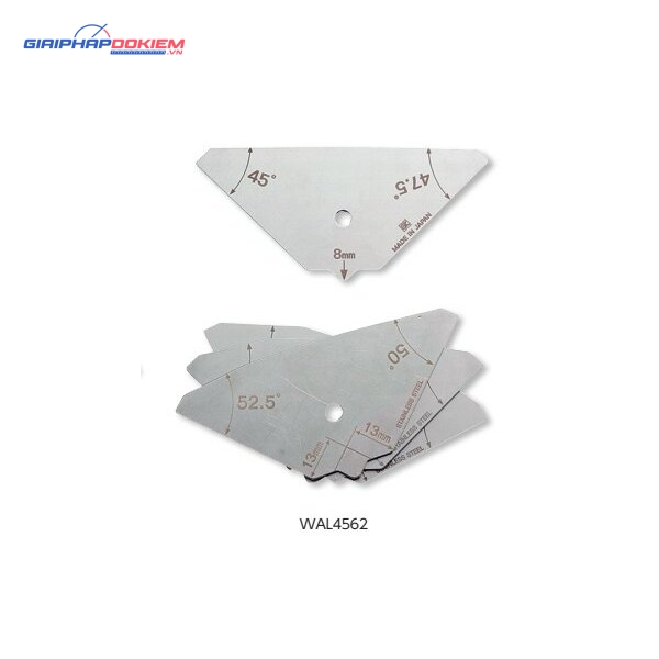 Bộ kiểm tra góc mối hàn WAL4562 4 Bộ kiểm tra góc mối hàn WAL4562