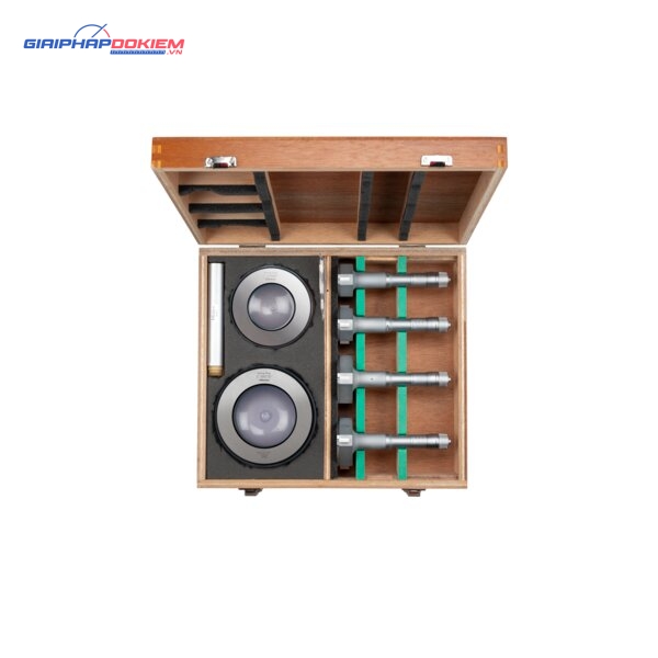 Bộ Panme Đo Lỗ 3 Chấu Cơ Khí 0,5-0,8" (2 pcs.) Mitutoyo 368-995 6 Bộ Panme Đo Lỗ 3 Chấu Cơ Khí 0,5-0,8" (2 pcs.) Mitutoyo 368-995