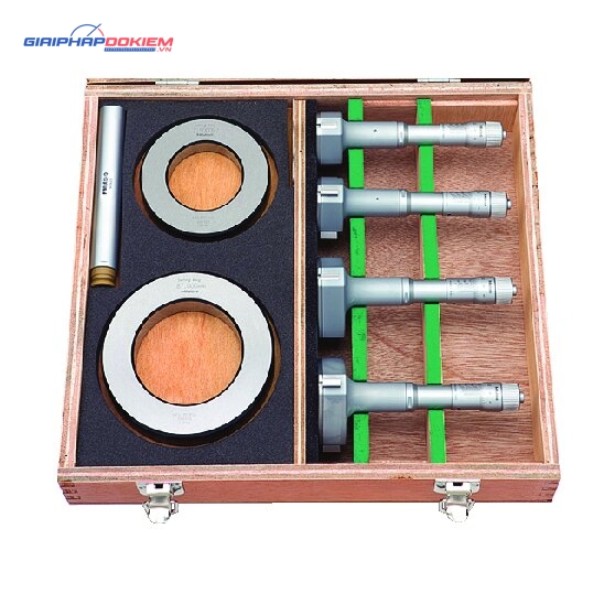 Bộ Panme Đo Lỗ 3 Chấu Cơ Khí 50-100 mm (4 pcs.) Mitutoyo 368-993 3 Bộ Panme Đo Lỗ 3 Chấu Cơ Khí 50-100 mm (4 pcs.) Mitutoyo 368-993