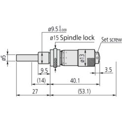 Đầu Panme 0-13mm Mitutoyo 148-121 5 dau panme 0 13mm mitutoyo 148 121 1