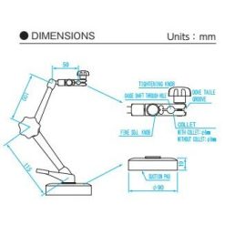 de chan khong dang khop cho ban da granite niigata seiki vb 200 2