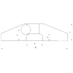 Đế kẹp cho thước cặp đo sâu 75mm Mitutoyo 050083-10 14 de kep cho thuoc cap do sau 125 mm mitutoyo 050085 10 4