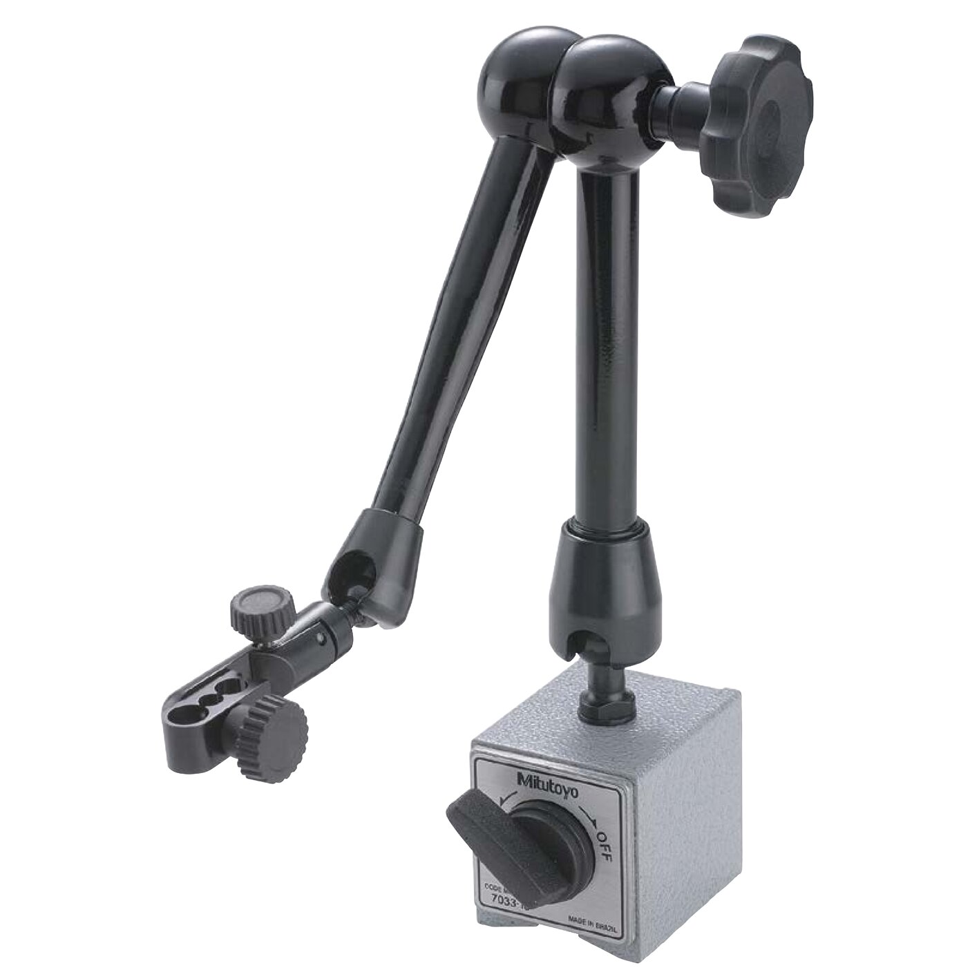 Đế từ Khớp nối gá đông hồ so chân thẳng ø6mm, ø8mm Mitutoyo 7033B 1 Đế từ Khớp nối gá đông hồ so chân thẳng ø6mm, ø8mm Mitutoyo 7033B