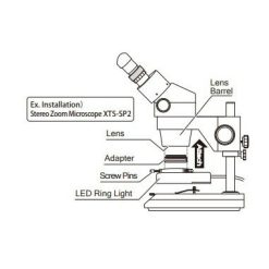 Đèn Led cho kính hiển vi Niigata Seiki L-21D 5 den led cho kinh hien vi niigata seiki l 48d 1