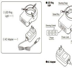 Đèn Led cho kính hiển vi Niigata Seiki L-48D