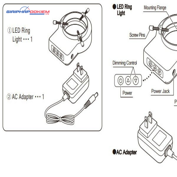 Đèn Led cho kính hiển vi Niigata Seiki L-48D 3 Đèn Led cho kính hiển vi Niigata Seiki L-48D