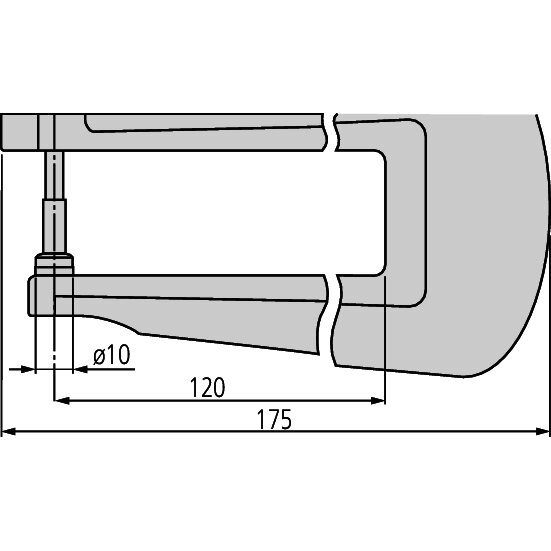 Đồng hồ đo độ dày cơ khí, 0-20mm, 0,01mm, 120mm Mitutoyo 7323 4 Đồng hồ đo độ dày cơ khí, 0-20mm, 0,01mm, 120mm Mitutoyo 7323 - Ảnh 2