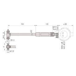 Đồng Hồ Đo Lỗ Đo Trong 2 Chấu 50-150mm, 0,001mm Mitutoyo 511-723-20 8 dong ho do lo do trong 2 chau 50 150mm 0 001mm mitutoyo 511 723 20 2