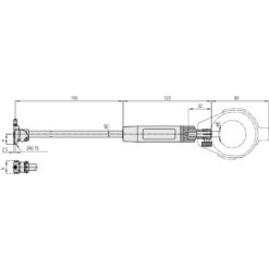 Đồng Hồ Đo Lỗ Nhỏ Tiếp Xúc 2 Điểm 50-150mm/0.001mm Mitutoyo 511-437-20 9 dong ho do lo nho 2 point inside measuring ins blind hole 50 150mm 0 001mm 511 437 1