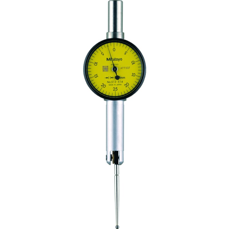 Đồng Hồ So Chân Gập, Dial Test Indicator, Horiz. Pocket Type 0,5mm, 0,01mm, 8mm Stem Mitutoyo 513-514E 2 Đồng Hồ So Chân Gập, Dial Test Indicator, Horiz. Pocket Type 0,5mm, 0,01mm, 8mm Stem Mitutoyo 513-514E