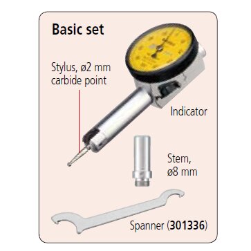 Đồng Hồ So Chân Gập, Dial Test Indicator, Horiz. Pocket Type 0,2mm, 0,002mm, 8mm Stem Mitutoyo 513-503E 2 Đồng Hồ So Chân Gập, Dial Test Indicator, Horiz. Pocket Type 0,2mm, 0,002mm, 8mm Stem Mitutoyo 513-503E