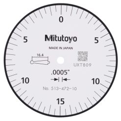 Đồng Hồ So Chân Gập, Dial Test Indicator, Horizontal Type 0,008", 0,0001", 4/9,52mm Stem, Bracket Mitutoyo 513-403-10T 10 dong ho so chan gap dial test indicator horizontal compact 0 008 0 0001 9 52mm stem 513 463 10e 2