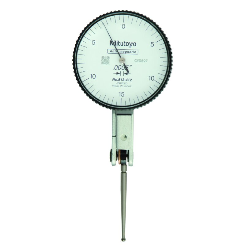 Đồng Hồ So Chân Gập, Dial Test Indicator, Horizontal Type 0,008", 0,0005", 9,52mm Stem Mitutoyo 513-407-10E 4 Đồng Hồ So Chân Gập, Dial Test Indicator, Horizontal Type 0,008", 0,0005", 9,52mm Stem Mitutoyo 513-407-10E