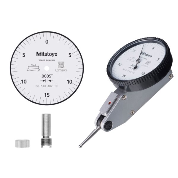 Đồng Hồ So Chân Gập, Dial Test Indicator, Horizontal Type 0,03", 0,0005", 9,52mm Stem Mitutoyo 513-402-10E 4 Đồng Hồ So Chân Gập, Dial Test Indicator, Horizontal Type 0,03", 0,0005", 9,52mm Stem Mitutoyo 513-402-10E