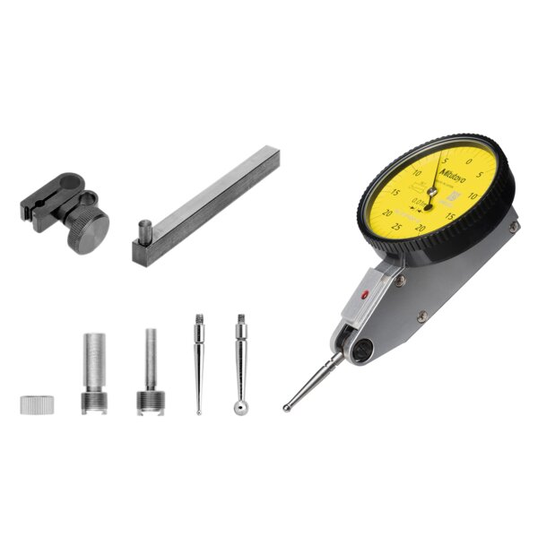 Đồng Hồ So Chân Gập, Dial Test Indicator, Horizontal Type 0,5mm, 0,01mm, 4/8mm Stem, with Bracket Mitutoyo 513-424-10T 5 Đồng Hồ So Chân Gập, Dial Test Indicator, Horizontal Type 0,5mm, 0,01mm, 4/8mm Stem, with Bracket Mitutoyo 513-424-10T