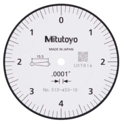 Đồng Hồ So Chân Gập, Dial Test Indicator, Vertical Type 0,03", 0,0005", 4/9,52mm Stem, Bracket Mitutoyo 513-452-10T 10 dong ho so chan gap dial test indicator vertical type 0 03 0 0005 4 9 52mm stem bracket 513 452 10t 2