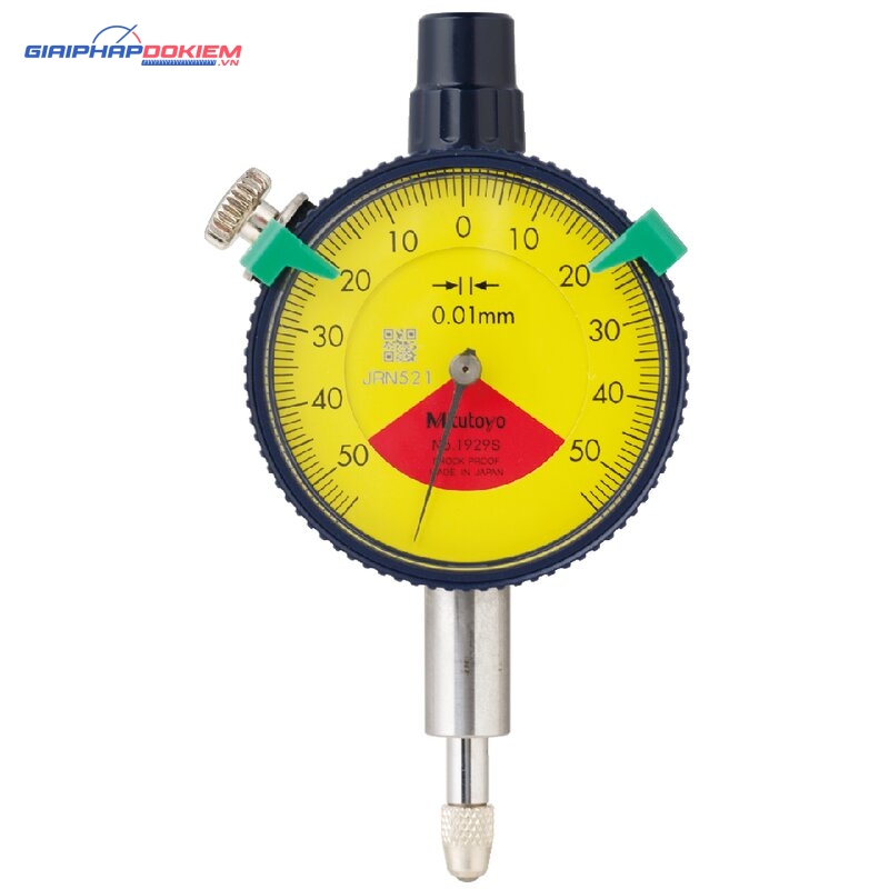 Đồng Hồ So Cơ Khí Chống Va Đập 1mm, 0,01 Mitutoyo 1929A 4 Đồng Hồ So Cơ Khí Chống Va Đập 1mm, 0,01 Mitutoyo 1929A