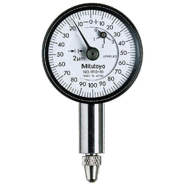 Đồng Hồ So Cơ Khí, Dial Indicator, Flat Back 0,5mm, 0,002mm, Jeweled Bearing Mitutoyo 1913TB-10 4 Đồng Hồ So Cơ Khí, Dial Indicator, Flat Back 0,5mm, 0,002mm, Jeweled Bearing Mitutoyo 1913TB-10