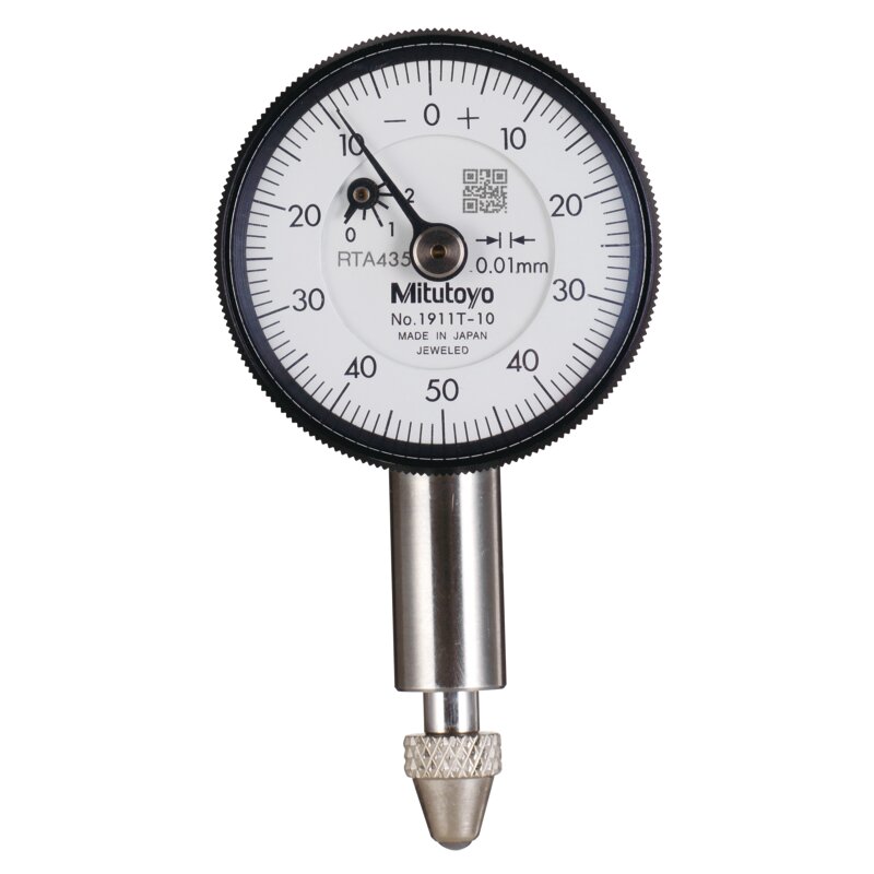 Đồng Hồ So Cơ Khí, Dial Indicator, Lug Back 2,5mm, 0,01mm, Jeweled Bearing Mitutoyo 1911A-10 4 Đồng Hồ So Cơ Khí, Dial Indicator, Lug Back 2,5mm, 0,01mm, Jeweled Bearing Mitutoyo 1911A-10