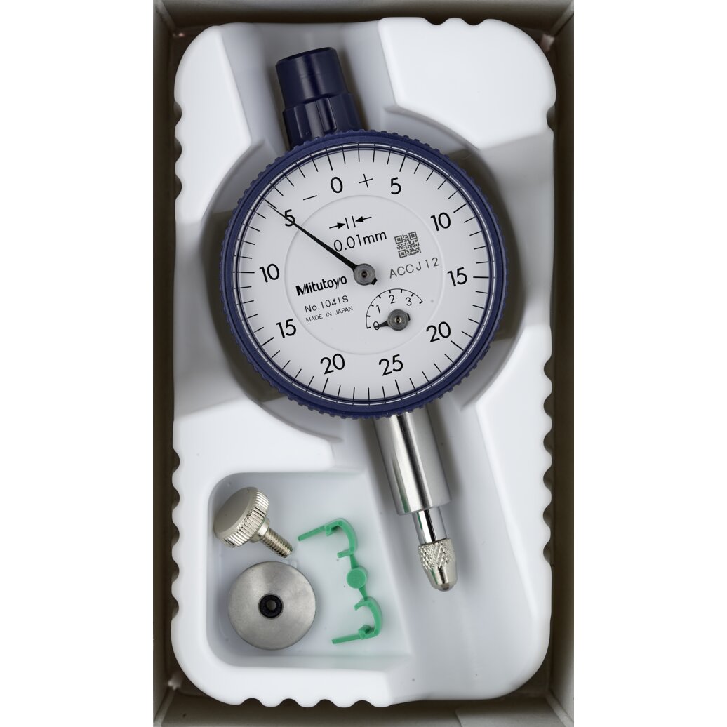 Đồng Hồ So Cơ Khí, Dial Indicator, Lug Back 3,5mm, 0,01mm Mitutoyo 1041S 8 Đồng Hồ So Cơ Khí, Dial Indicator, Lug Back 3,5mm, 0,01mm Mitutoyo 1041S - Ảnh 4
