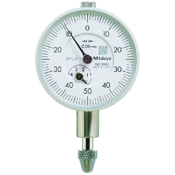 Đồng Hồ So Cơ Khí, Dial Indicator, Lug Back 4mm, 0,01mm Mitutoyo 1003A 4 Đồng Hồ So Cơ Khí, Dial Indicator, Lug Back 4mm, 0,01mm Mitutoyo 1003A
