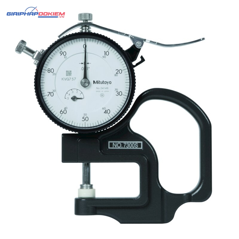 Đồng hồ đo độ dày cơ khí, 0-0,4", 0,001" Mitutoyo 7300S 3 Đồng hồ đo độ dày cơ khí, 0-0,4", 0,001" Mitutoyo 7300S