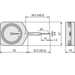 dong ho so co khi do luc cang dial tension gauge peak hold 0 6n 5n 0 2n graduation 546 139 1